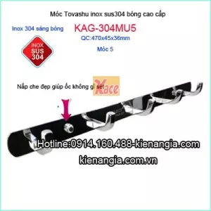 Móc áo đúc,móc 5 TOVASHU KAG-304MU5