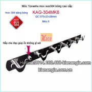 Móc áo mickey,móc 6 đúc TOVASHU KAG-304MK6