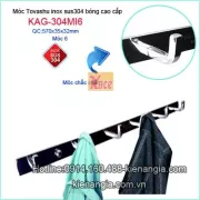 Móc áo đúc Tovashu,móc 6 inox Tovashu KAG-304MI6