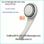 Tay sen massage 5 chế độ máy nước nóng KAG-RT32