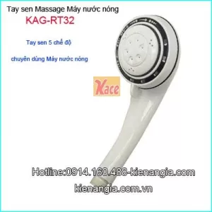 Tay sen massage 5 chế độ máy nước nóng KAG-RT32
