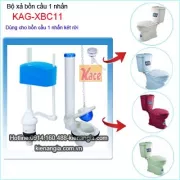 Bộ xả 1 nhấn bồn cầu 2 khối KAG-XBC11