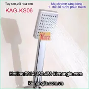 Vòi hoa sen,tay sen vuông 1 chế độ KAG-KS06