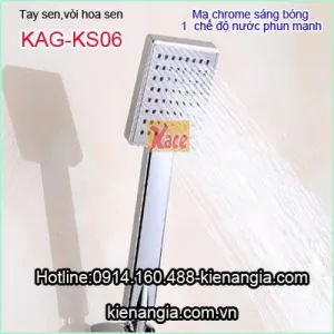Vòi hoa sen,tay sen vuông 1 chế độ KAG-KS06