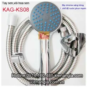 Vòi hoa sen mạ chrome KAG-KS08