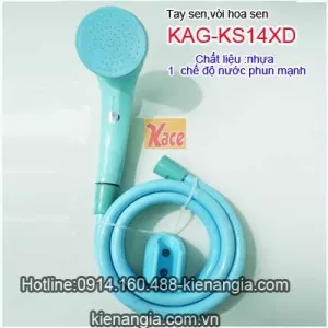 Vòi hoa sen,tay sen xanh dương KAG-KS14XD
