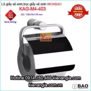 Hộp giấy vệ sinh INOX BẢO M4-403
