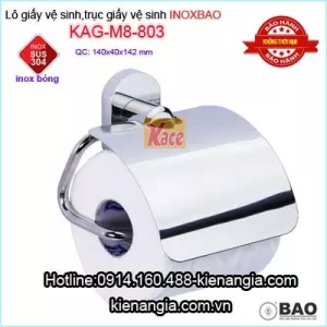 Móc giấy vệ sinh INOX BẢO resort M8-803