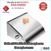 Hộp giấy vệ sinh Baoinox giá rẻ KAG-HGK03