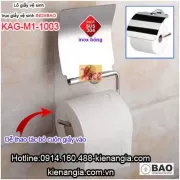 Hộp giấy vệ sinh inox Bảo nhà phố KAG-M1-1003