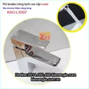 Vòi chậu lavabo nóng lạnh cao cấp Luxta KAG-LX507 BM2026