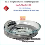 Dĩa xà phòng cao cấp phòng tắm Tovashu  KAG-304SU159