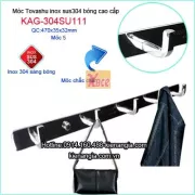 Móc 5 Tovashu cao cấp phòng ngủ inox 304 KAG-304SU111