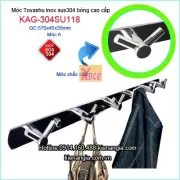 Móc V6 Tovashu INOX cao cấp căn hộ chung cư KAG-304SU118