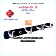 Móc phòng tắm bằng inox cao cấp Tovashu KAG-304SU119