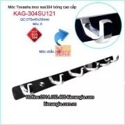 Móc nhà tắm cao cấp sus304 Tovashu KAG-304SU121