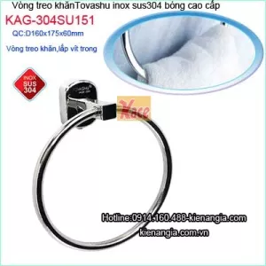 Vòng treo khăn khách sạn cao cấp Tovashu KAG-304SU151