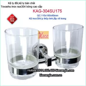Kệ ly đôi Tovashu KAG-304SU175
