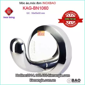 Móc áo INOX BẢO,móc đơn KAG-BN1060