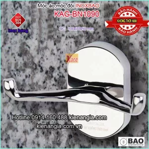 Móc áo đôi INOX BẢO sus304 KAG-BN1090