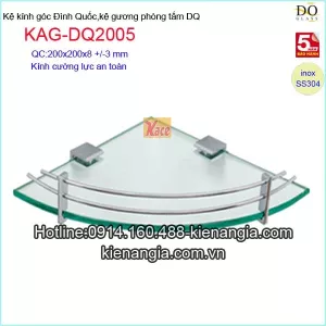 Kệ gương góc phòng tắm nhỏ KAG-DQ2005