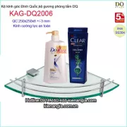 Kệ kiếng góc cường lực DQ Đình Quốc KAG-DQ2006