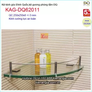 Kệ gương phòng tắm góc DQ KAG-DQ62011