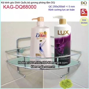 Kệ góc kính cường lực DQ KAG-DQ6800