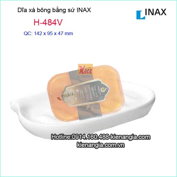 Dĩa xà phòng  bằng sứ INAX H484V