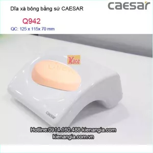 Dĩa xà phòng sứ CAESAR KAG-Q942