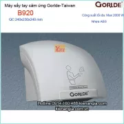 Máy sấy tay cảm ứng dùng điện Gordle B920