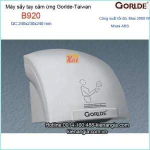 Máy sấy tay cảm ứng dùng điện Gordle B920