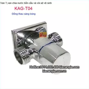 Van T chia nước,van giảm áp KAG-T04