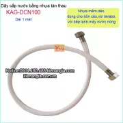 Dây cấp nước nhựa tán thau dài 1 m KAG-DCN100