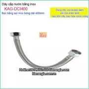 Dây cấp nước inox dài 400 KAG-DCI400