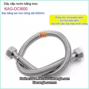 Dây cấp nước inox dài 600 KAG-DCI600