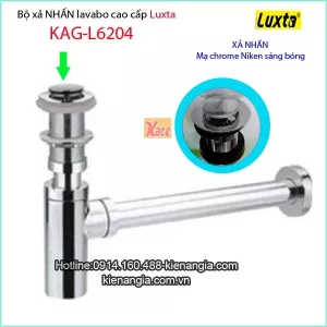 Bộ xả nhấn lavabo cao cấp Luxta L6204 BM2026