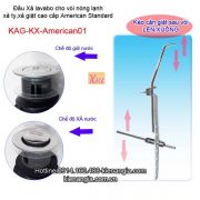 Đầu Xả ty nhựa American standard KAG-KX-American-01