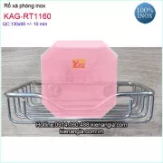 Rổ xà phòng lưới inox giá rẻ KAG-RT1160