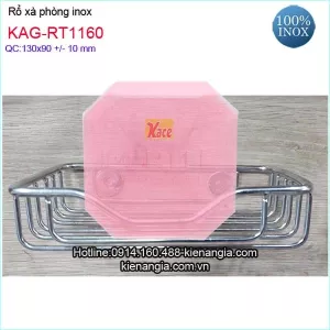 Rổ xà phòng lưới inox giá rẻ KAG-RT1160