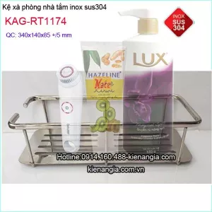 Kệ xà phòng inox sus304 phòng tắm KAG-RT1174