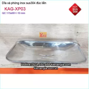 Dĩa xà phòng đúc inox 304 KAG-XP03
