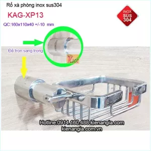 Dĩa xà phòng lưới inox KAG-XP13