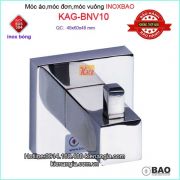 Móc đơn vuông inox Bảo sus304 KAG-BNV10