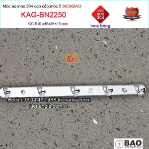 Móc áo INOX BẢO BN2250