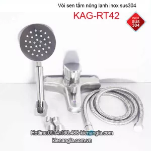 Vòi sen tắm nóng lạnh sus304 KAG-RT42