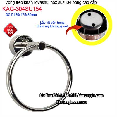 KAG-304SU154-Vong-treo-khan-Inox-sus304-Tovashu-phong-tam-khach-san-2