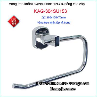 KAG-304SU153-Vong-treo-khan-Inox-sus304-Tovashu-phong-tam-resort