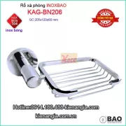 Rổ xà phòng inox Bảo KAG-BN206