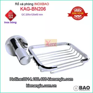 Rổ xà phòng inox Bảo KAG-BN206